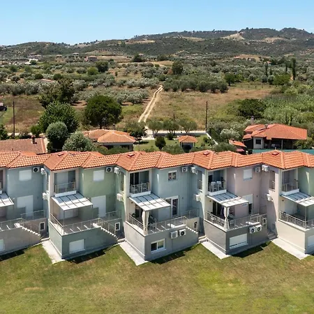 Palm Tree Maisonettes #Feelslikehome Ormos Panagias Exterior foto